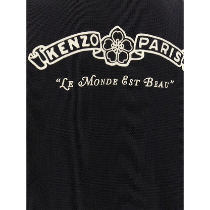 Kenzo Bicolor Cotton Cardigan