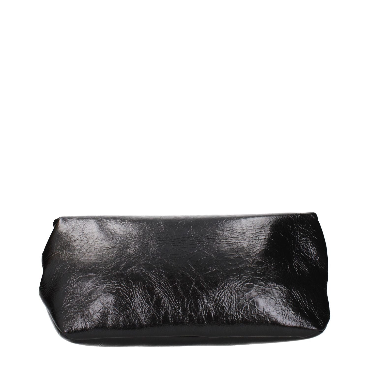 Jil Sander Black Leather Clutch Bag