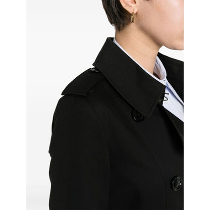 Burberry gabardine-weave trench coat Coats