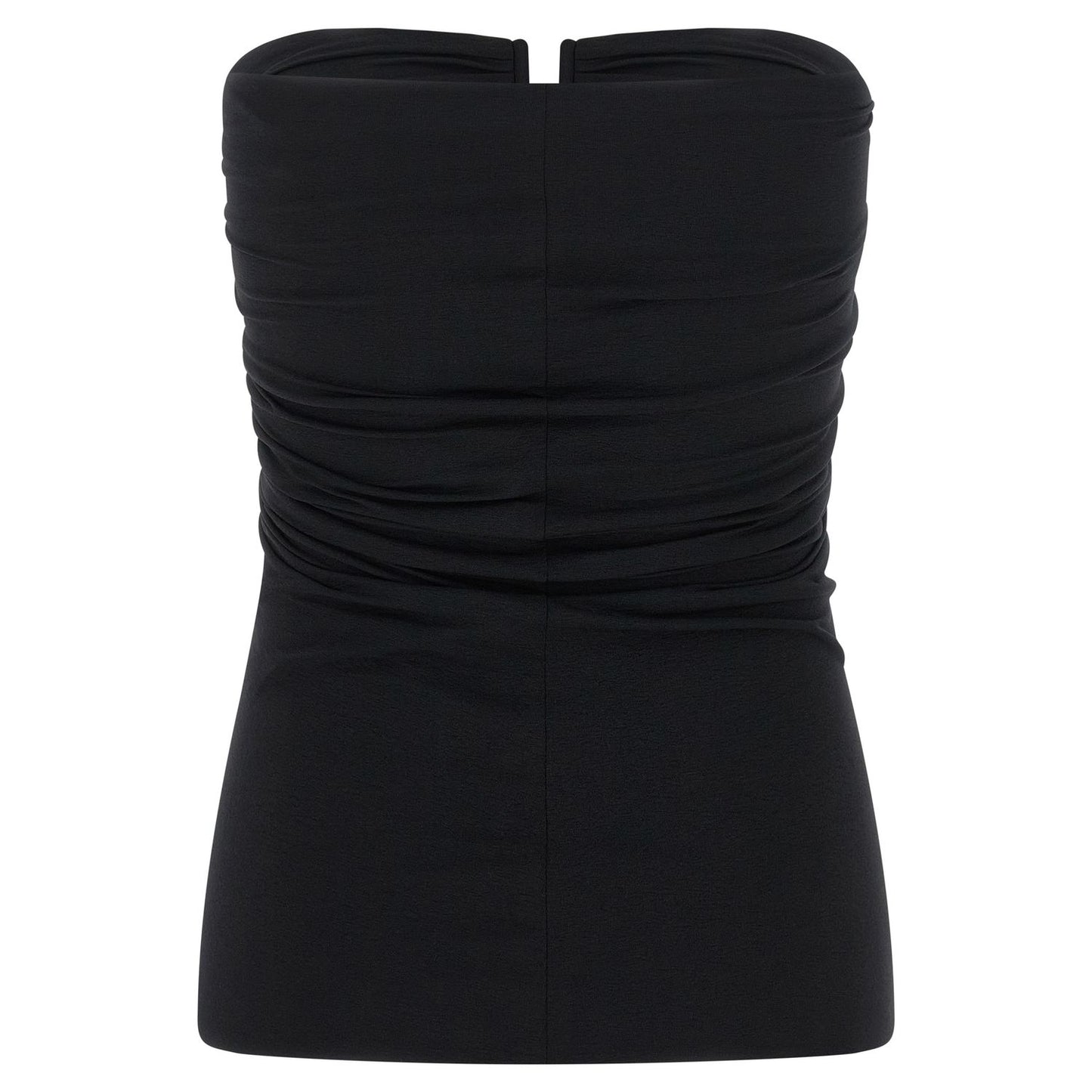 Rick Owens Black Nylon Tank Tops