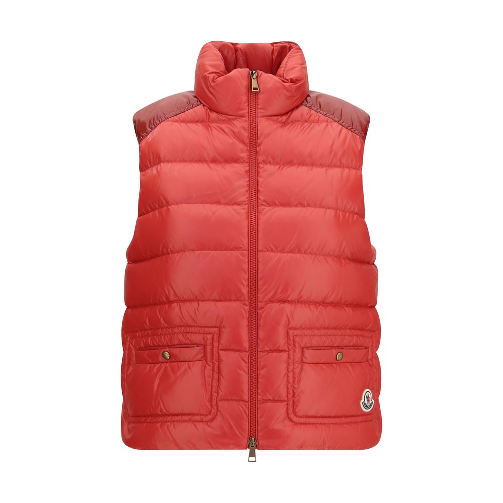 Moncler Multicolor Polyamide Sleeveless Jacket