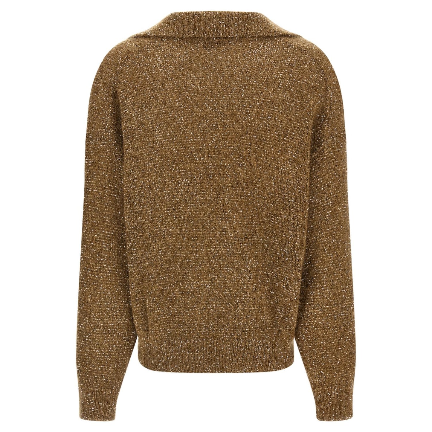 Brunello Cucinelli Brown Polyamide Polo Shirt