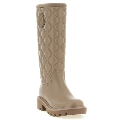 Moncler Beige Pvc Over The Knee