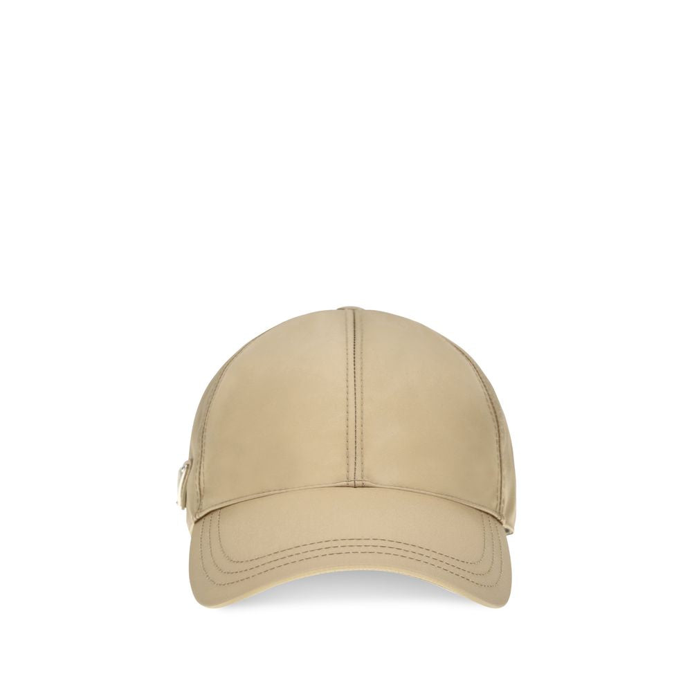 Prada Beige Polyamide Cap (Baseball Hat)