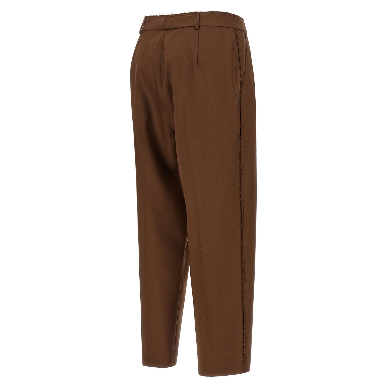 Gianluca Capannolo Beige Wool Casual Pants