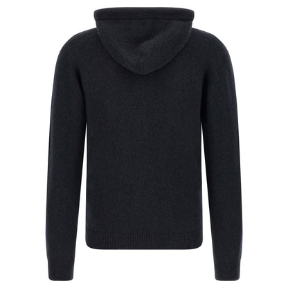 Roberto Collina Blue Wool Cardigan