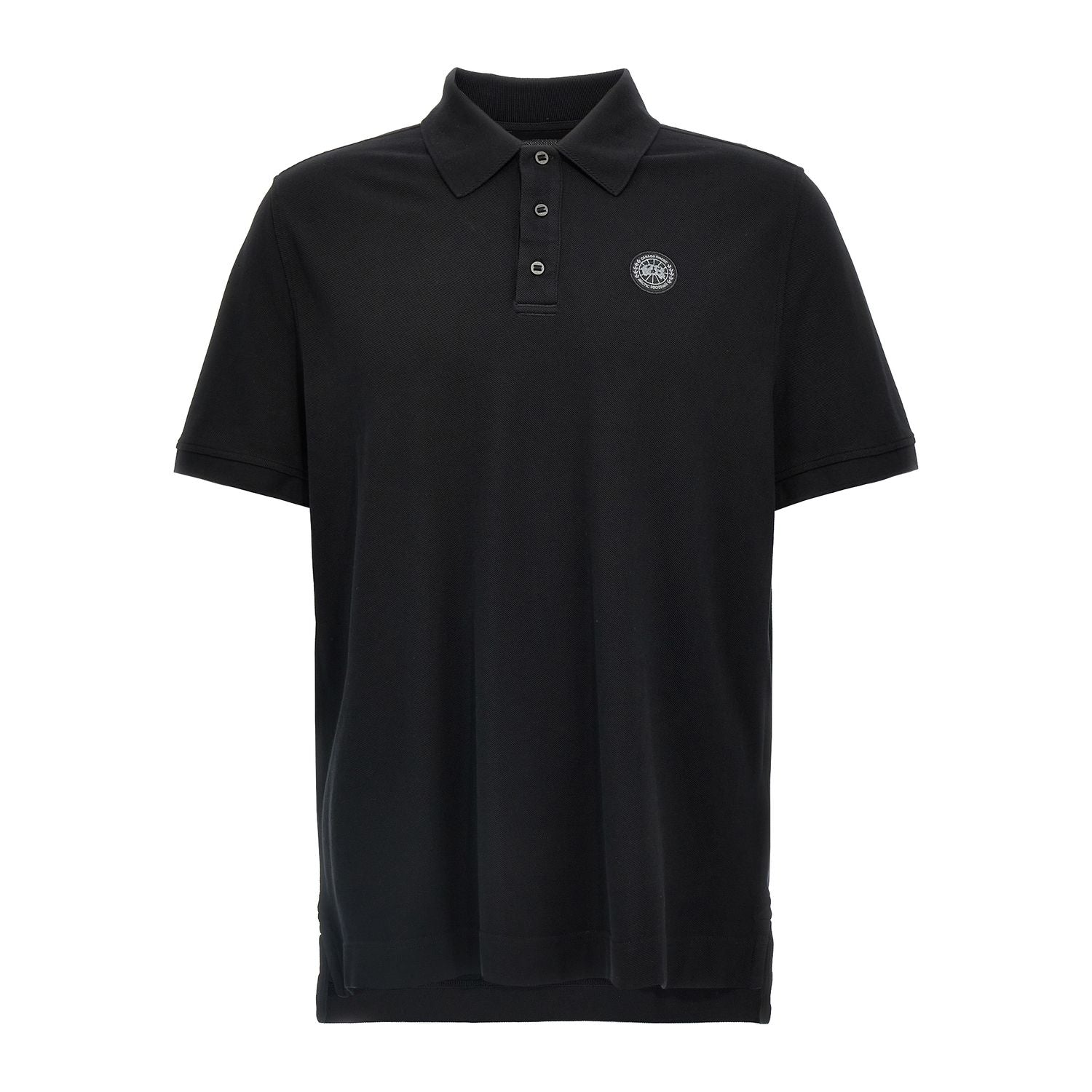 Canada Goose Black Cotton Polo Shirt
