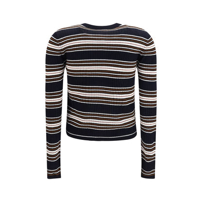 Max Mara Blue Silk Cardigan