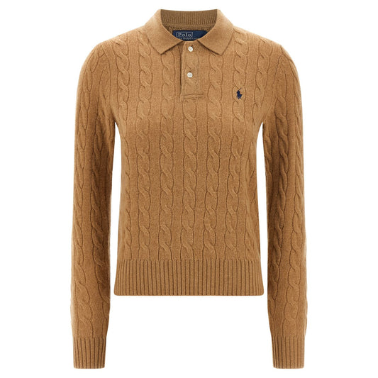 Polo Ralph Lauren Beige Wool Polo Shirt