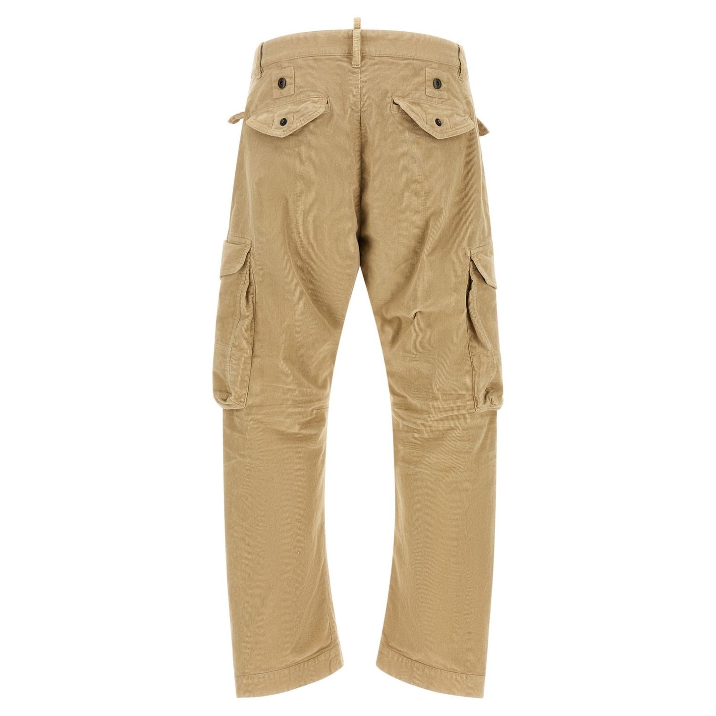 Dsquared² Beige Cotton Cargo Pants