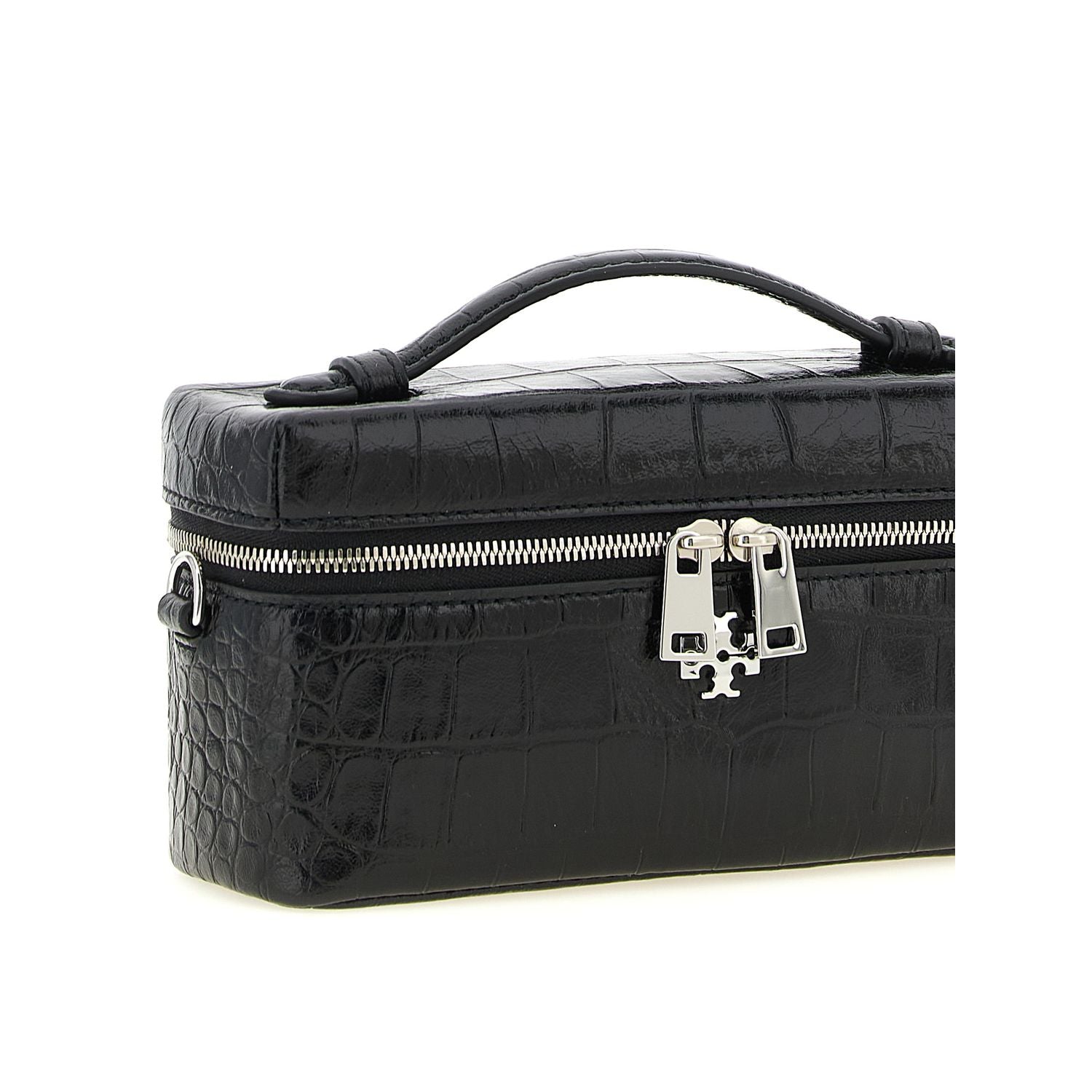 Tory Burch Black Lamb Leather Crossbody Bag