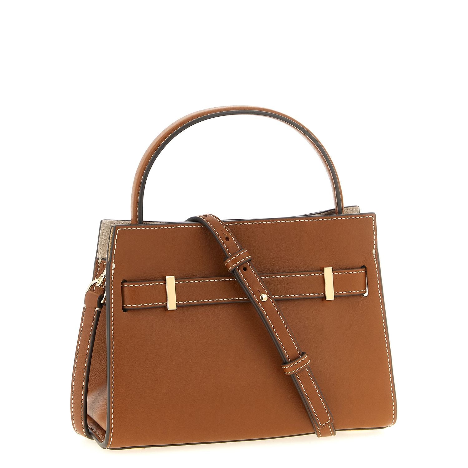 Tory Burch Brown Cowhide Crossbody Bag