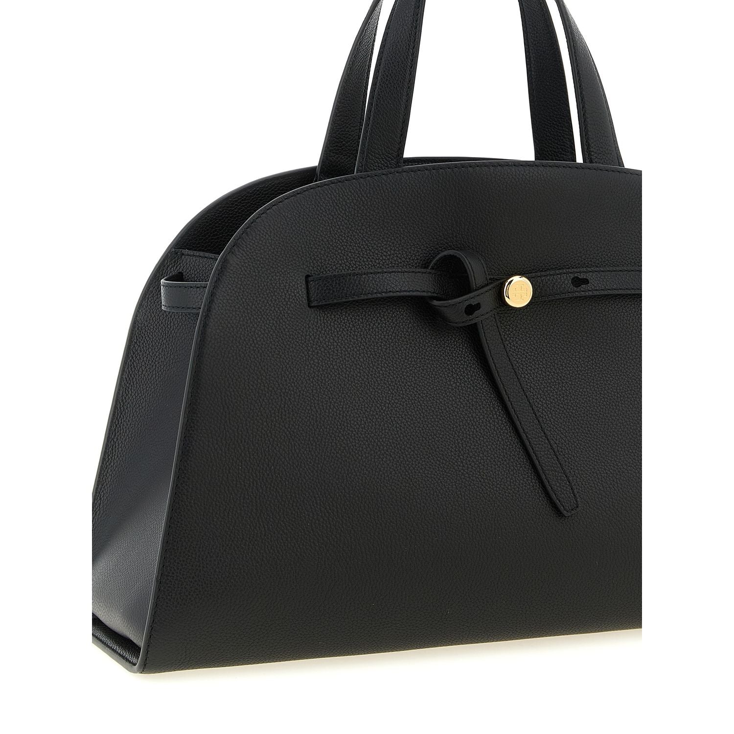 Tory Burch Black Cowhide Crossbody Bag