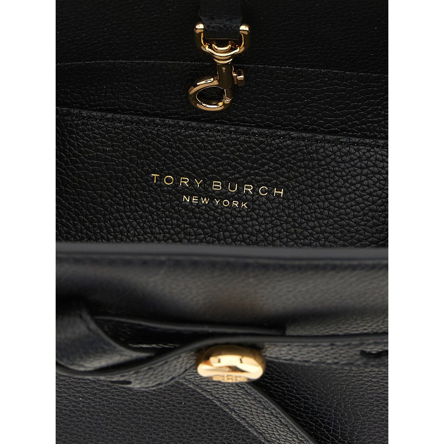 Tory Burch Black Cowhide Crossbody Bag