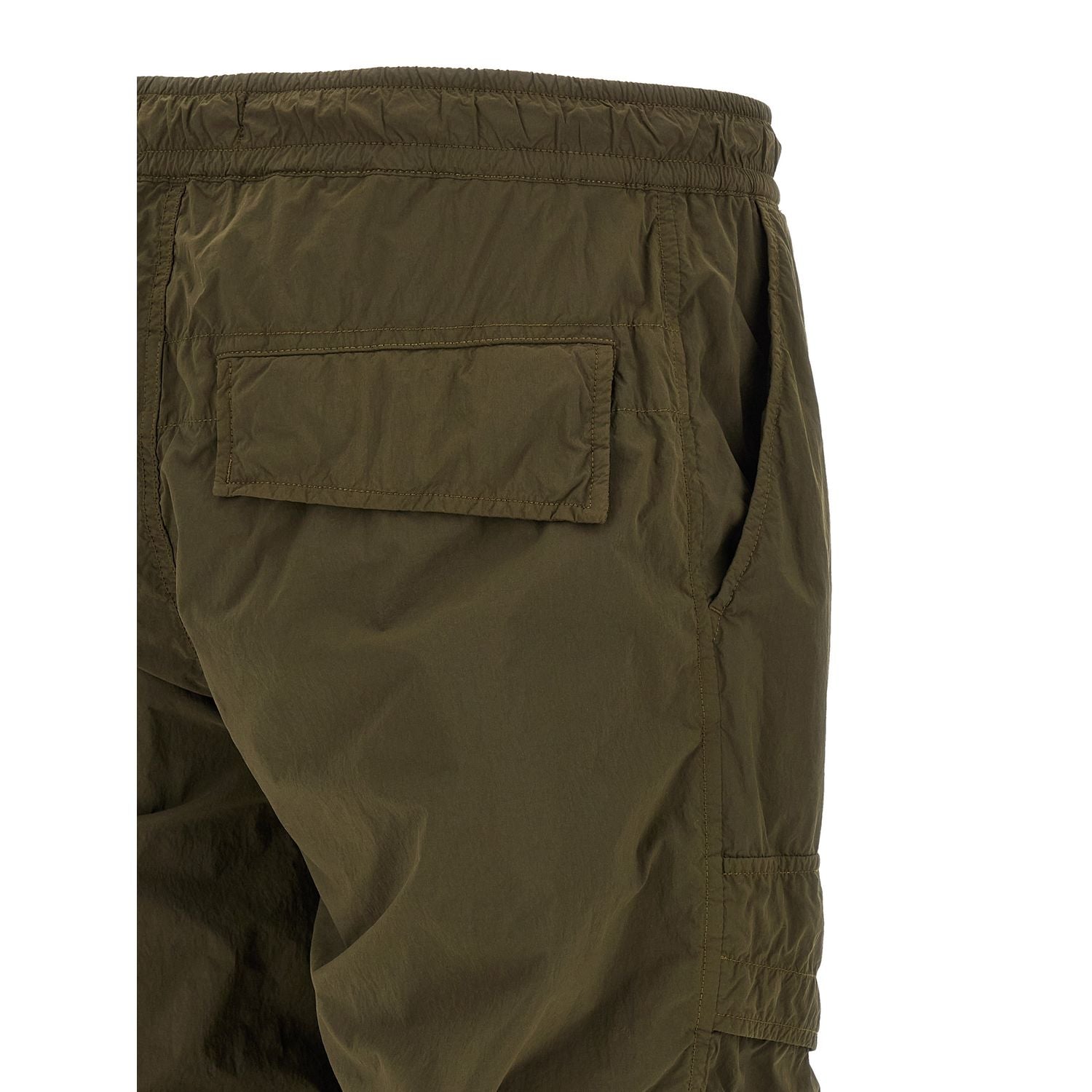 Stone Island Bicolor Polyamide Cargo Pants