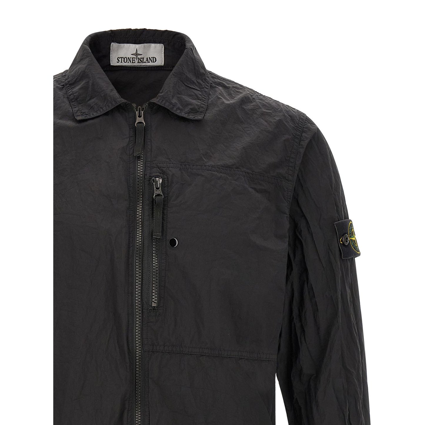 Stone Island Black Polyamide Blouse