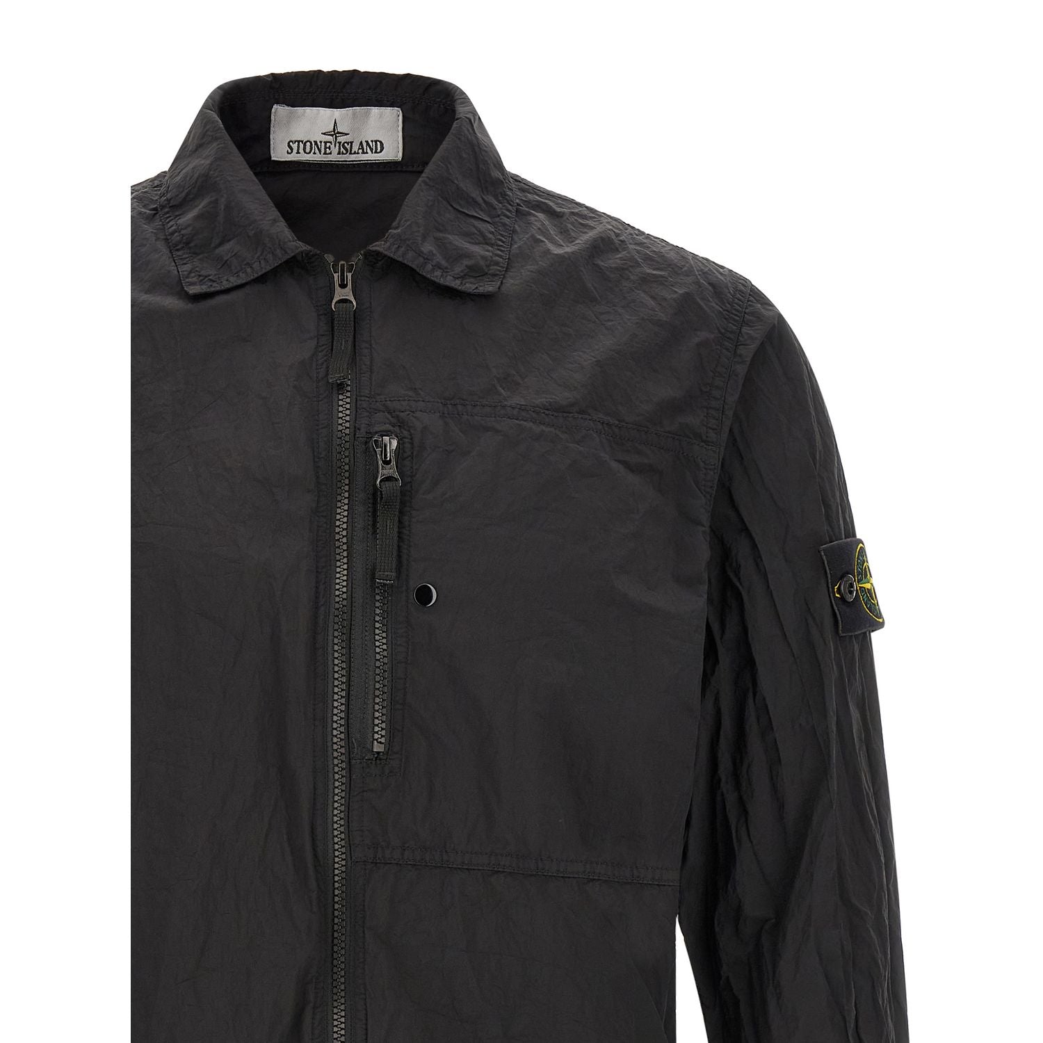 Stone Island Black Polyamide Blouse