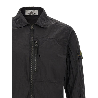 Stone Island Black Polyamide Blouse