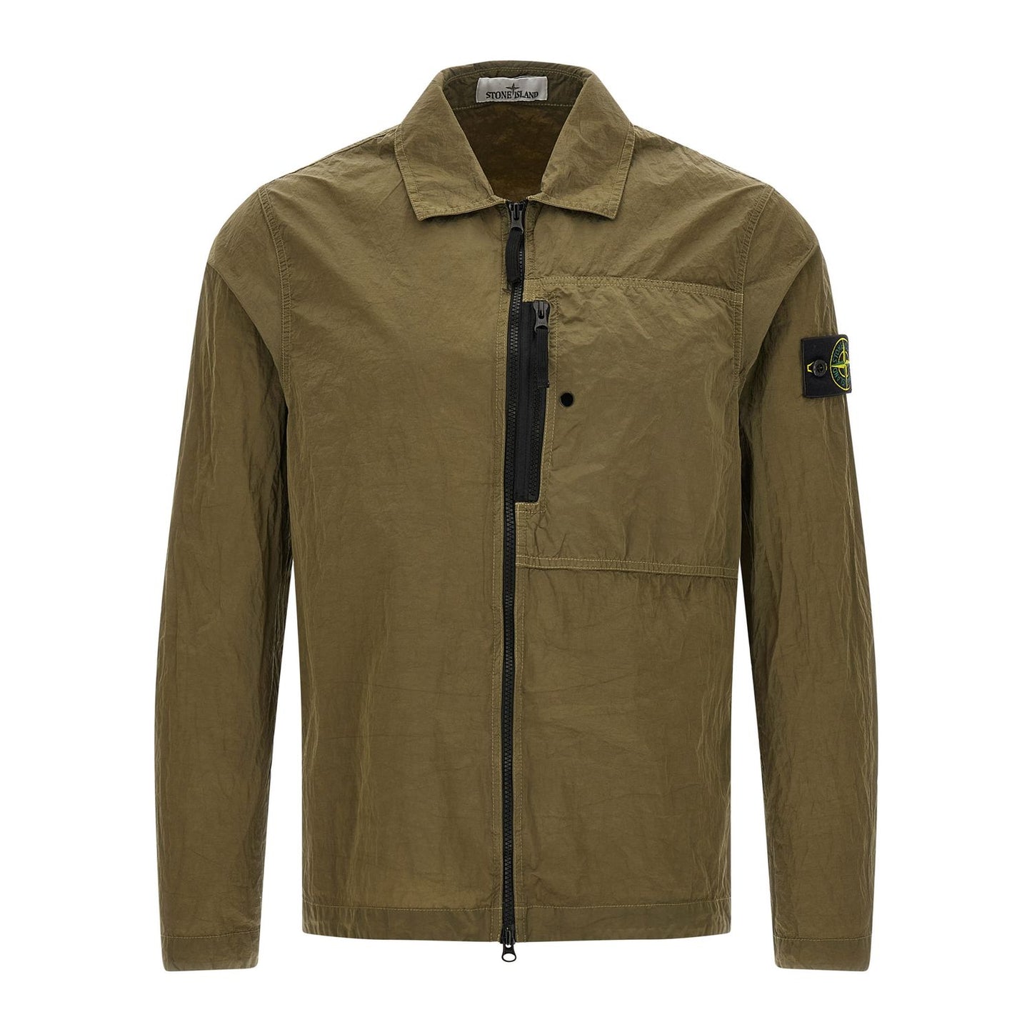 Stone Island Bicolor Polyamide Blouse
