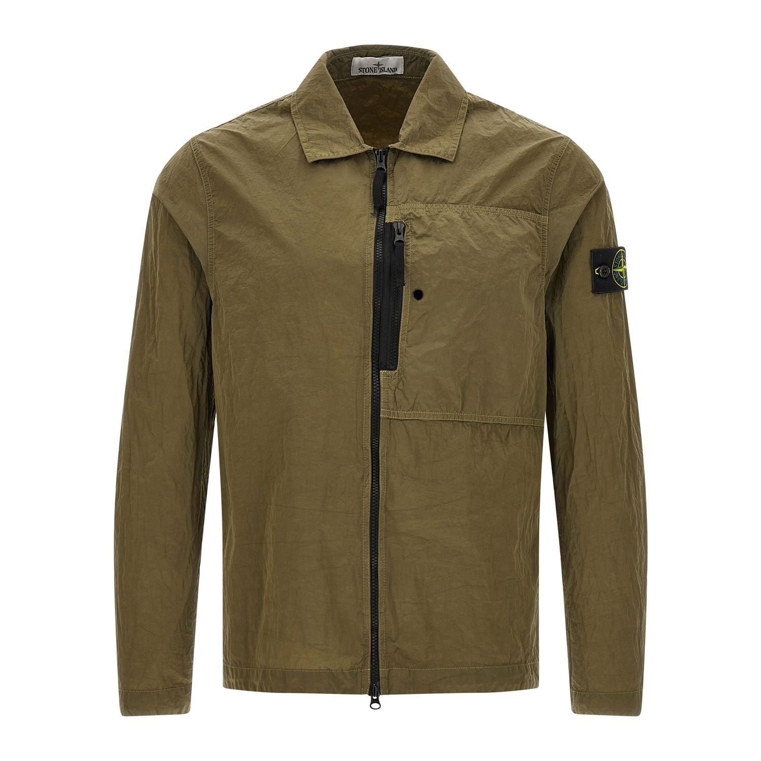Stone Island Bicolor Polyamide Blouse