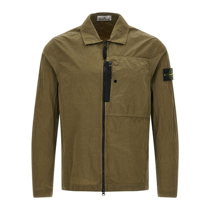 Stone Island Bicolor Polyamide Blouse