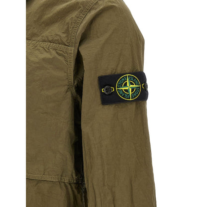Stone Island Bicolor Polyamide Blouse