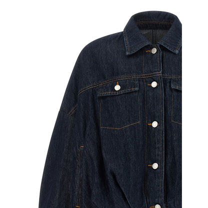 Dries Van Noten Blue Cotton Denim Jacket