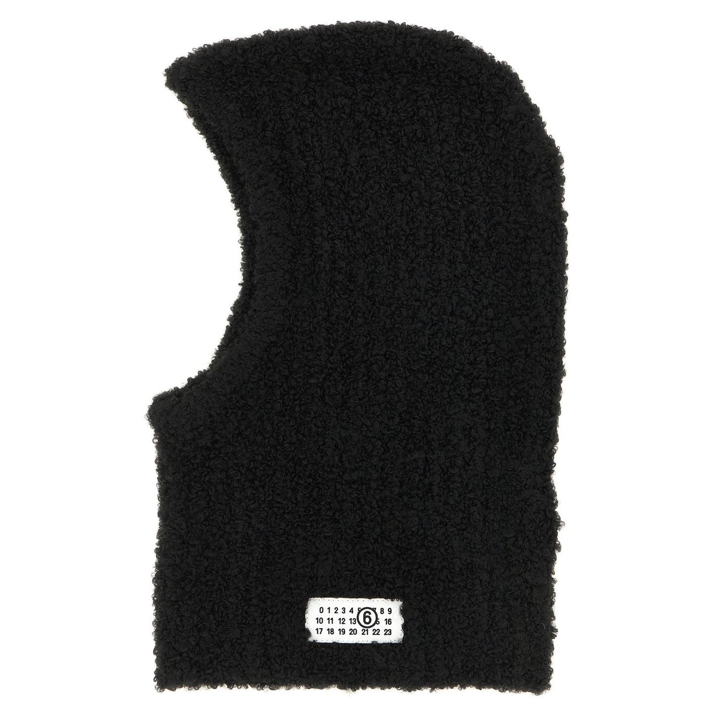 MM6 Maison Margiela Black Marabou Hat