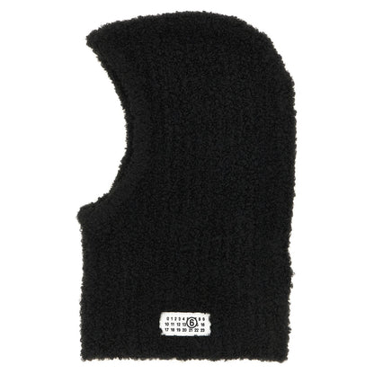 MM6 Maison Margiela Black Marabou Hat