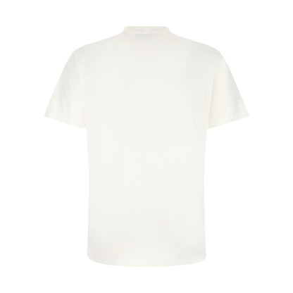 Stone Island White Cotton T-Shirt