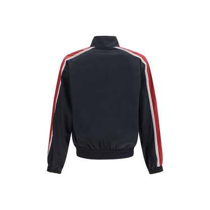 Versace Black Polyamide Bomber