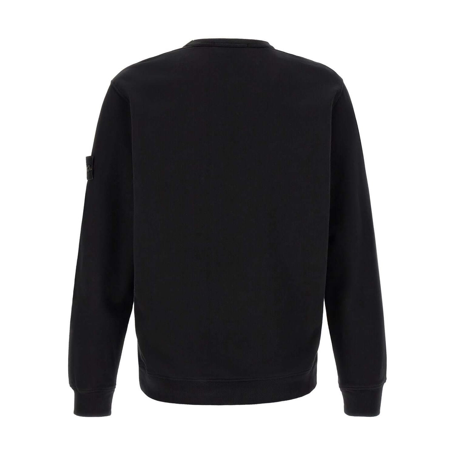 Stone Island Black Cotton Sweatshirt