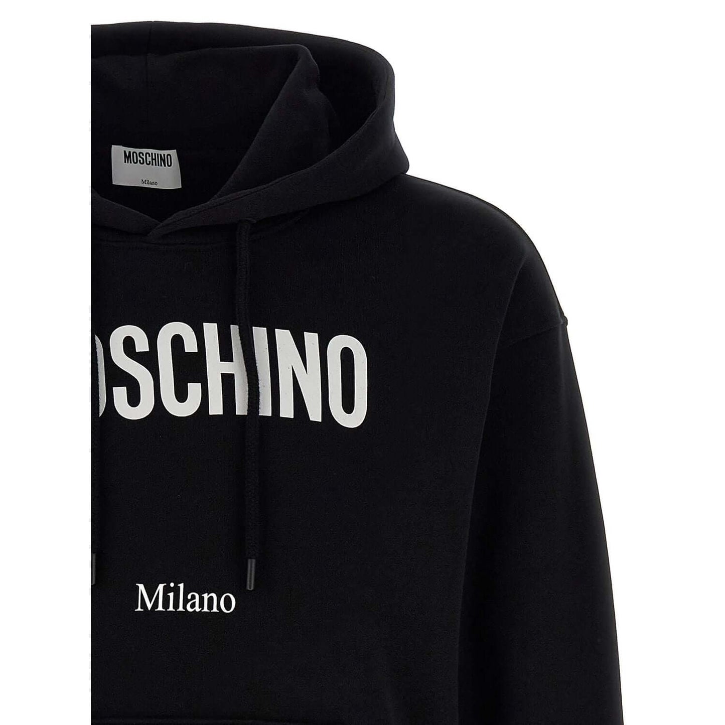 Moschino Black Cotton Sweatshirt