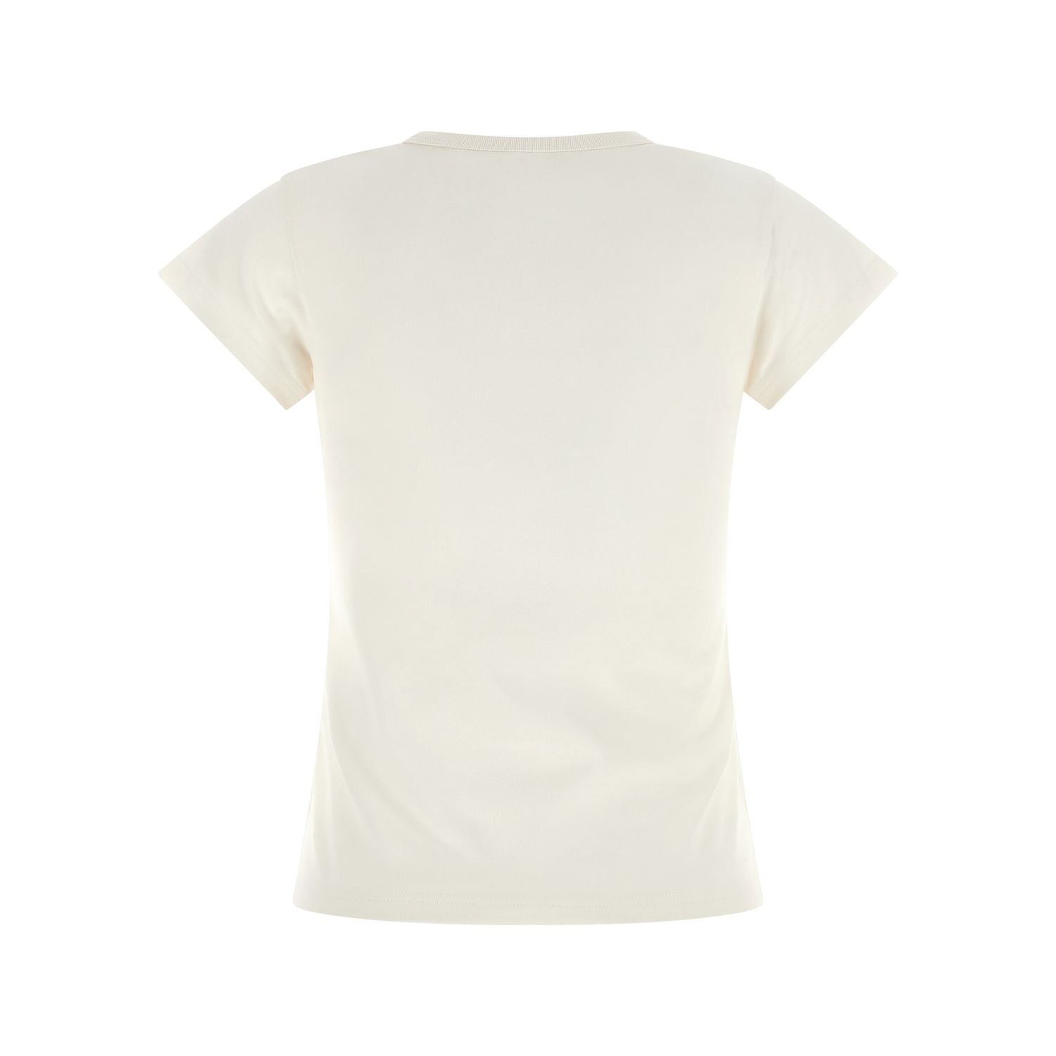 Moncler White Cotton T-Shirt