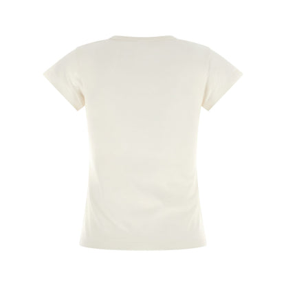 Moncler White Cotton T-Shirt