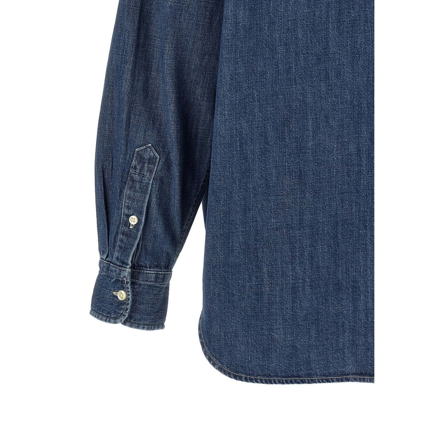 Polo Ralph Lauren Blue Cotton Blouse