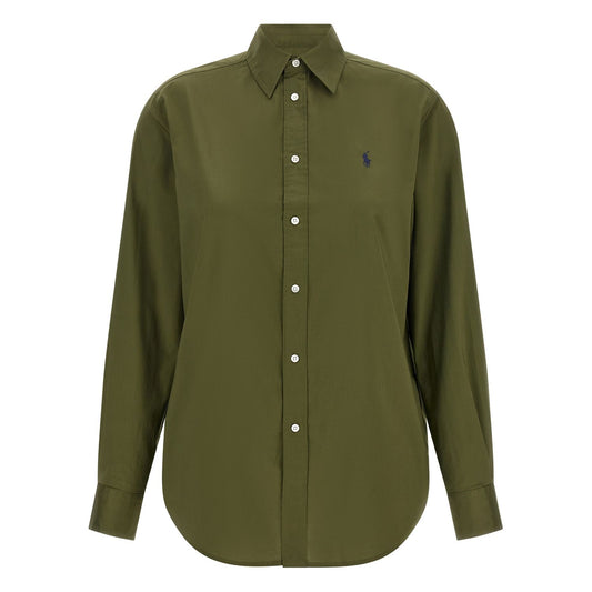 Polo Ralph Lauren Bicolor Cotton Blouse