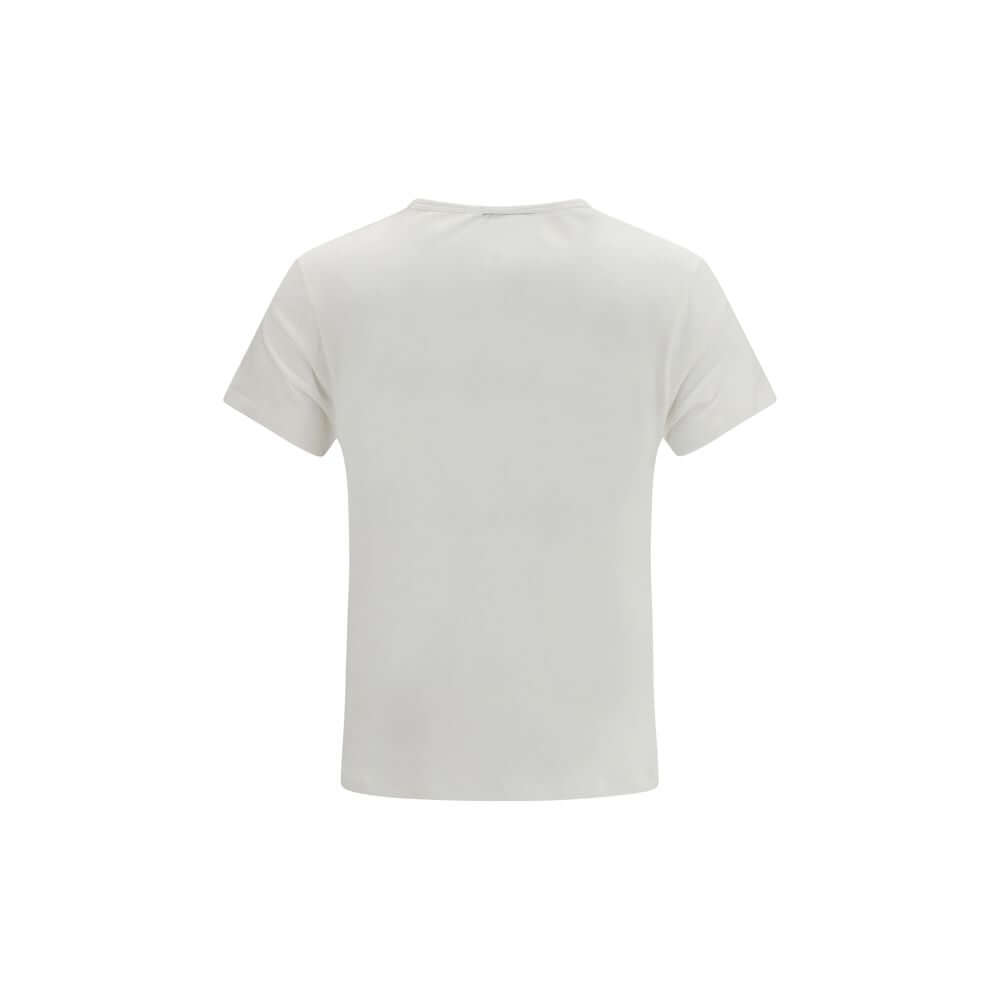 Fendi White Cotton T-Shirt