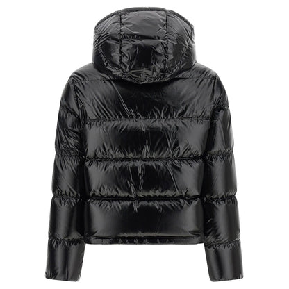 Moncler Black Polyamide Full-Length Jacket