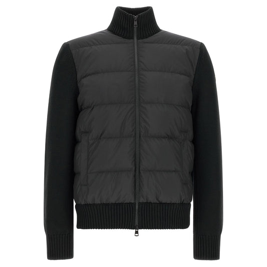 Moncler Black Polyester Cardigan