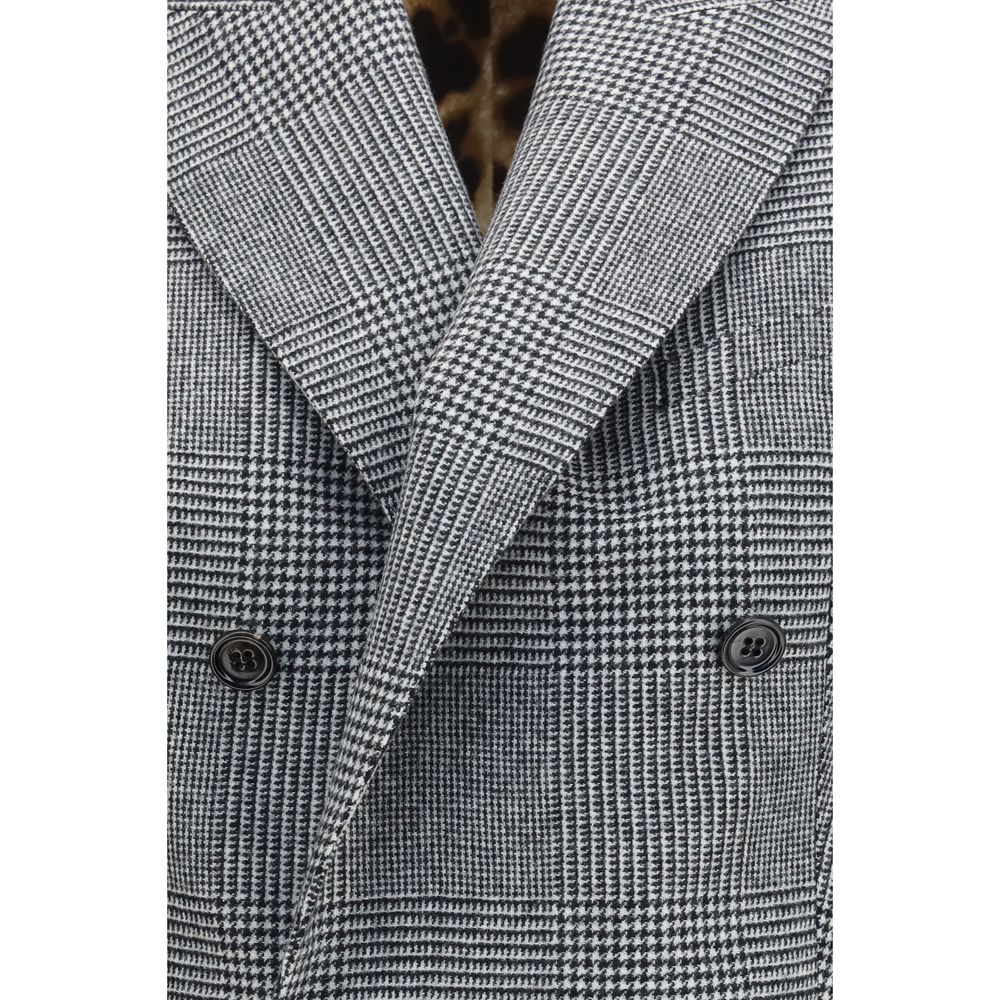 Dolce & Gabbana Gray Wool Oves Aries Blazer