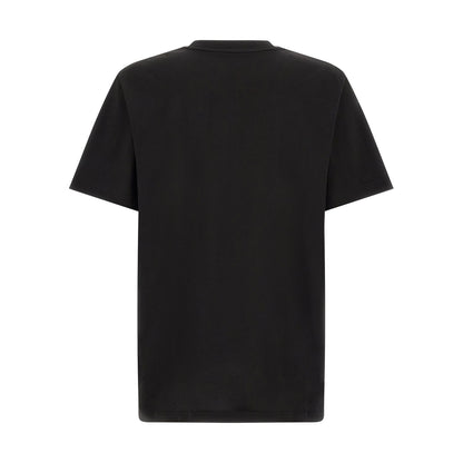Moncler Black Cotton T-Shirt