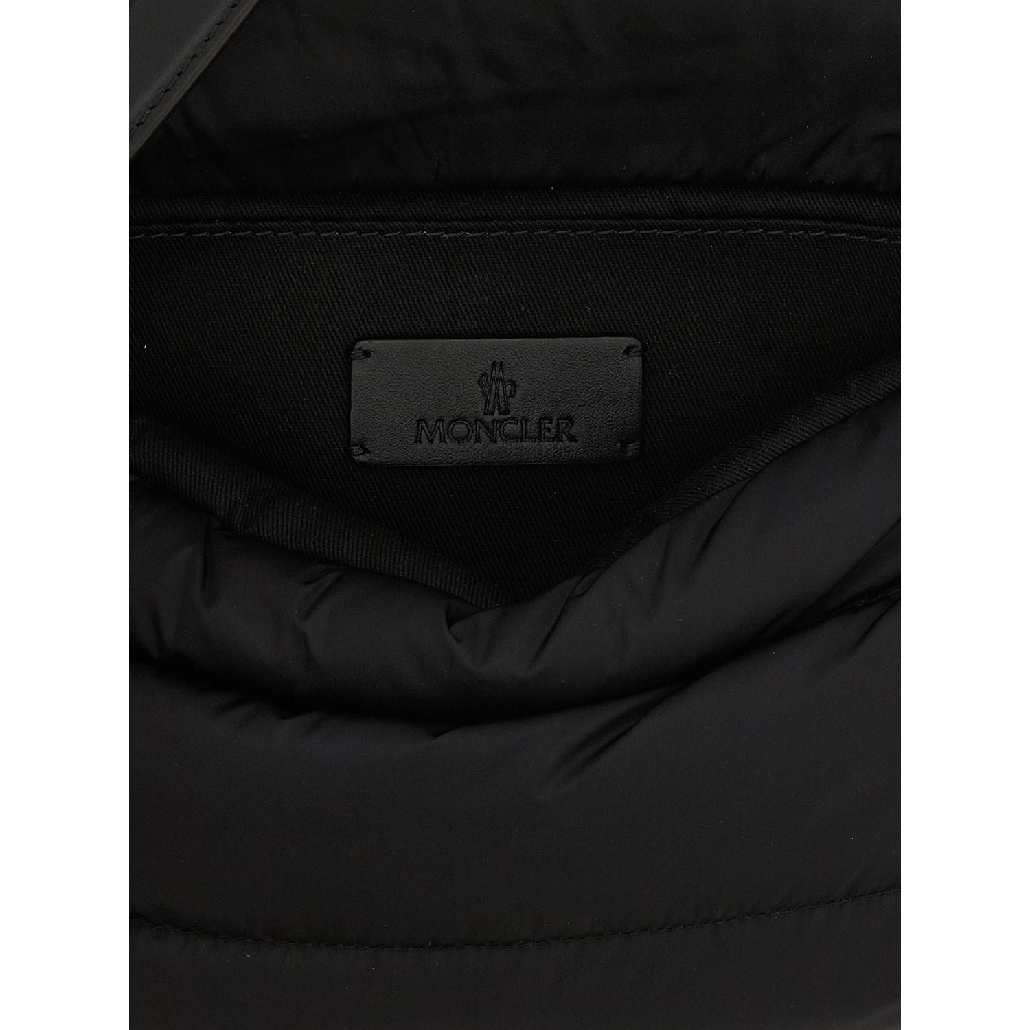 Moncler Black Polyamide Shoulder Bag