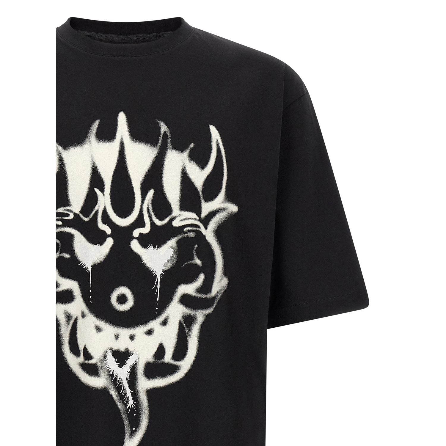 Y-3 Black Cotton T-Shirt