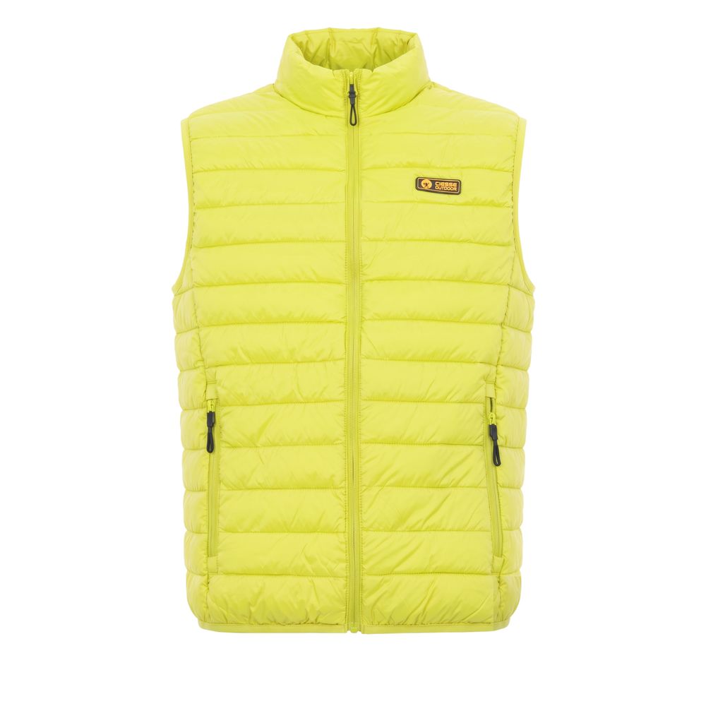 سترة رجالية من البوليستر باللون الأصفر من Ciesse Outdoor بدون أكمام