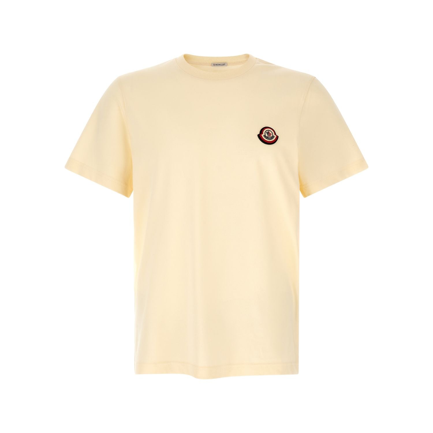 Moncler White Cotton T-Shirt