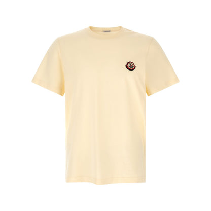 Moncler White Cotton T-Shirt