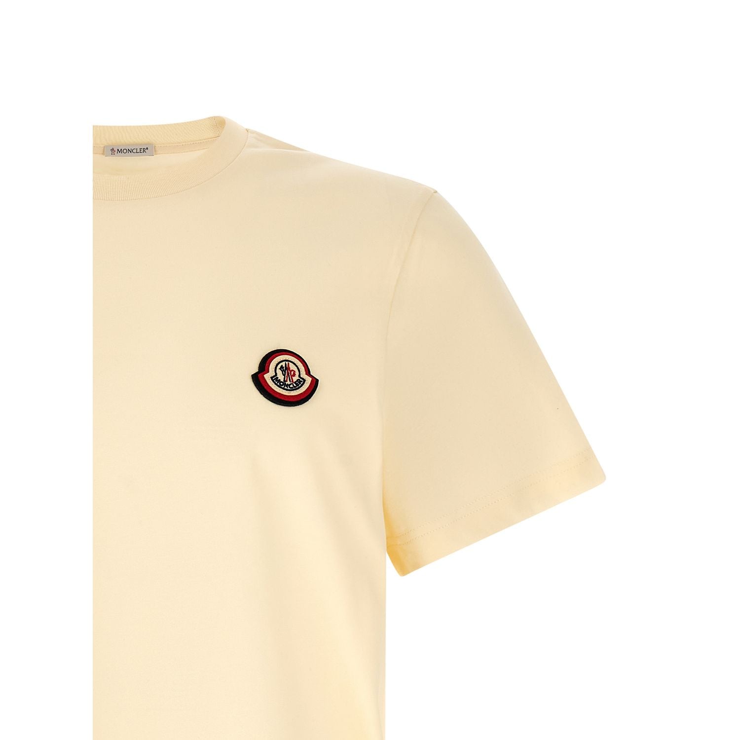 Moncler White Cotton T-Shirt