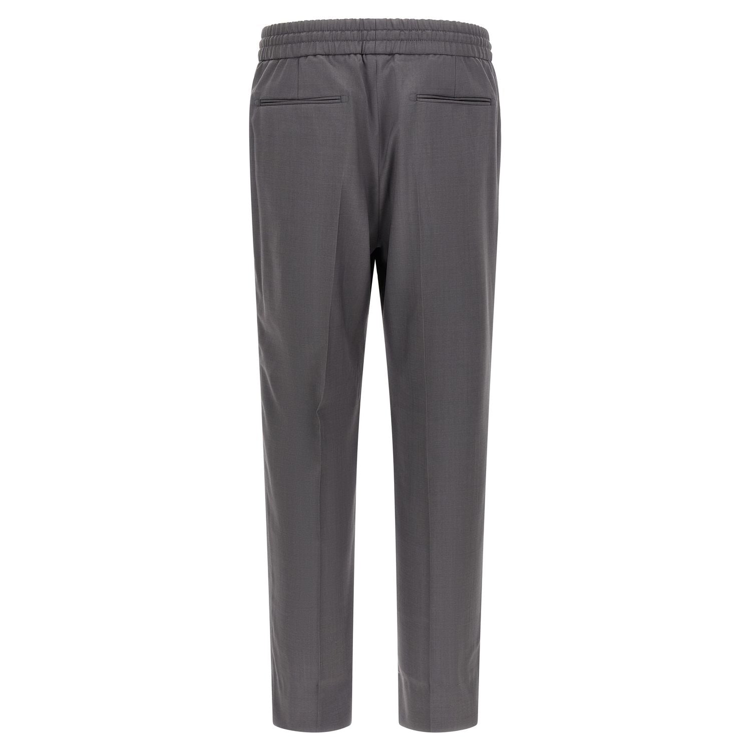 Brioni Gray Wool Casual Pants