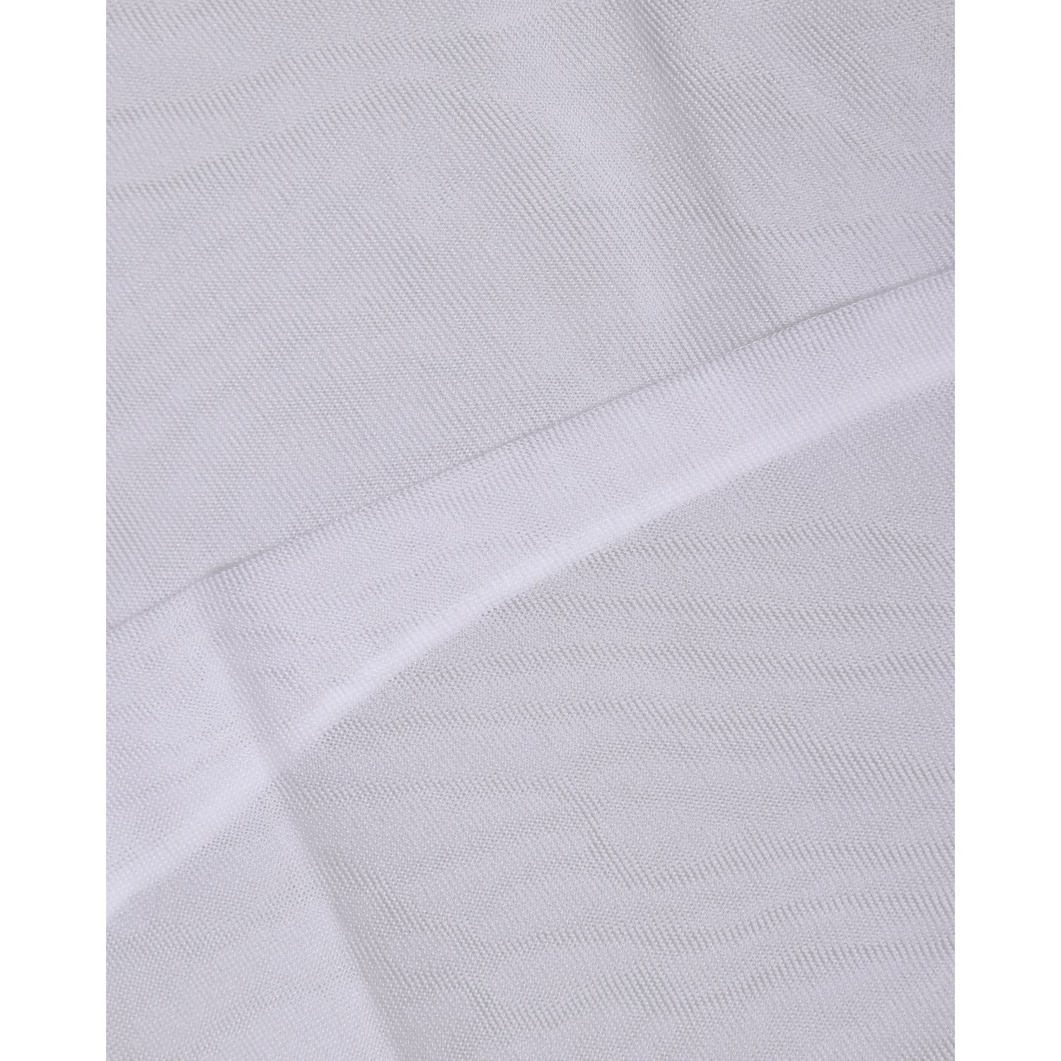 Dolce & Gabbana White Knee High Sheer Nylon Accessory Socks